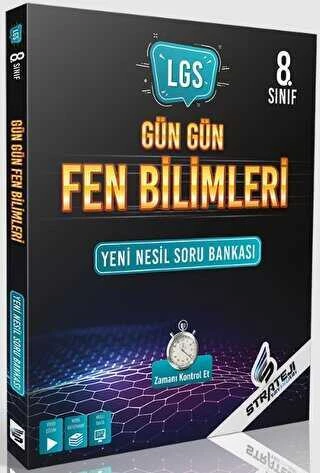 Strateji Yayınları 8. Sınıf LGS Fen Bilimleri Gün Gün Problemler Soru Bankası