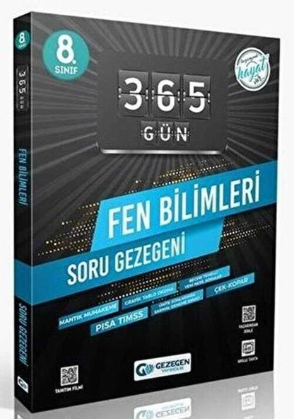 8.Sınıf Lgs Fen Bilimleri 365 Gün Soru Gezegeni Gezegen Yayıncılık