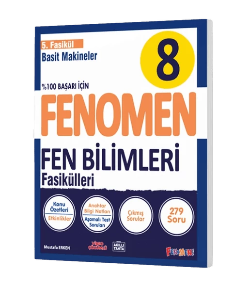 Fenomen Kitap 8. Sınıf Fen Bilimleri 5. Fasikül Basit Makineler