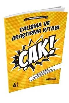 Hız Yayınları 6. Sınıf Çalışma ve Araştırma Kitabı Çak