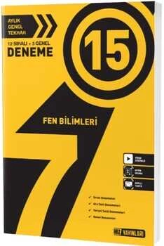 Hız Yayınları 7. Sınıf Fen Bilimleri 15 li Deneme