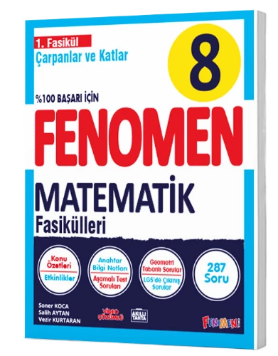 Fenomen 8.Sınıf Matematik 1.Fasikül (Çarpanlar ve Katlar )
