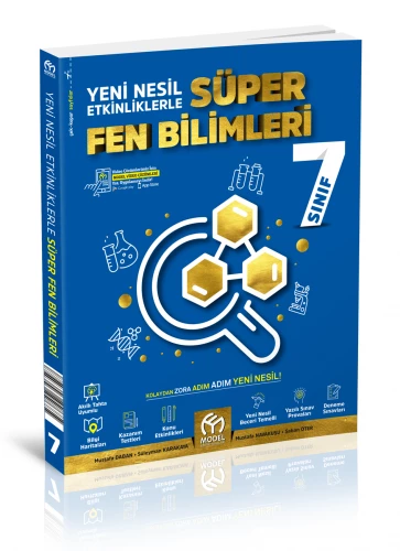 Model Eğitim Yayınları 7. Sınıf Süper Fen Bilimleri Soru Bankası