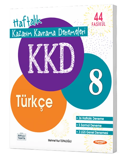 8. Sınıf Türkçe KKD Haftalık Kazanım Kavrama Denemeleri