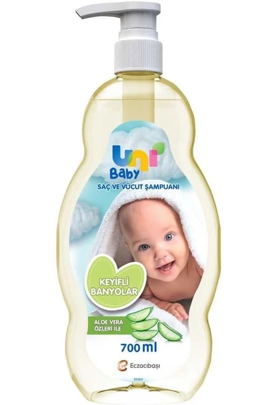 Uni Baby Bebek Şampuanı 700ML Keyifli Banyolar (Pompalı)