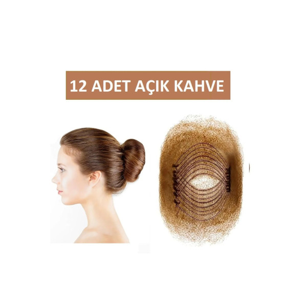 DEPOKON Saç Filesi Görünmez 12 ADET - 4