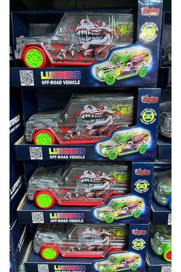 Müzikli Işıklı Pilli Çarpışan Dönen Renkli Jeep ürün görseli