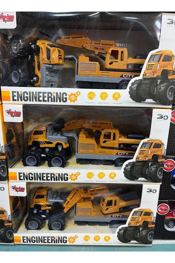 Sürtmeli Vinç Taşıyan Araba