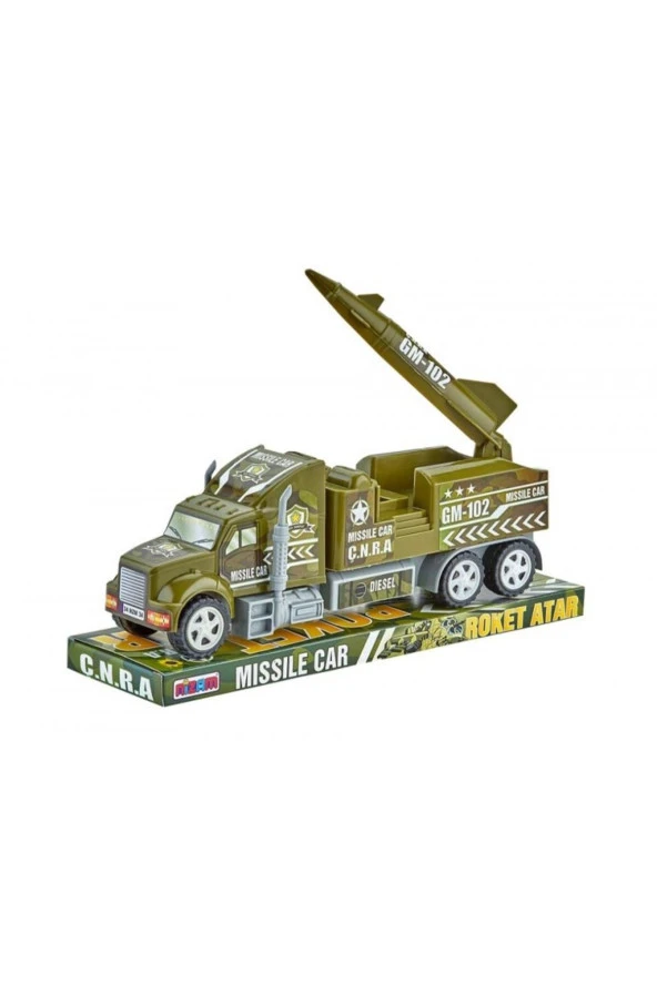 Vakumlu Kutuda Roket Atar Oyuncak