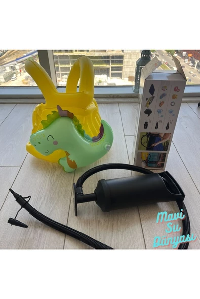 Pompalı Kanatlı Can Simidi, Can Yelekleri 5-8 Yaş - 3