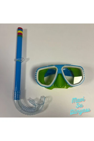 Çocuk Şnorkel Set 3 ile 7 Yaş Arası Deniz ve Havuz Maske Seti - 3