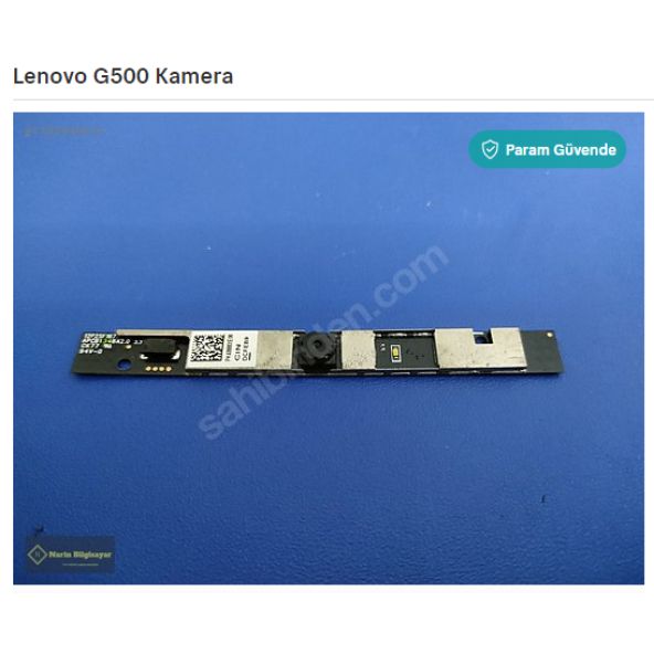 Lenovo G500 Kamera