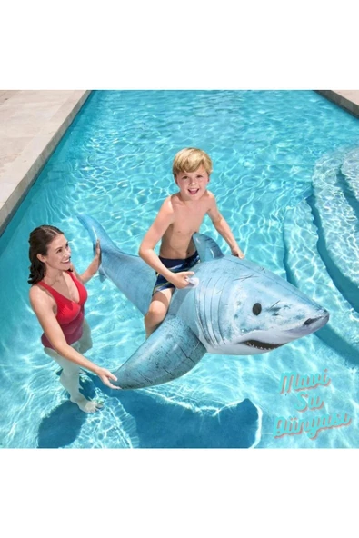 Köpekbalığı Binici 183 x 102 Cm - 2