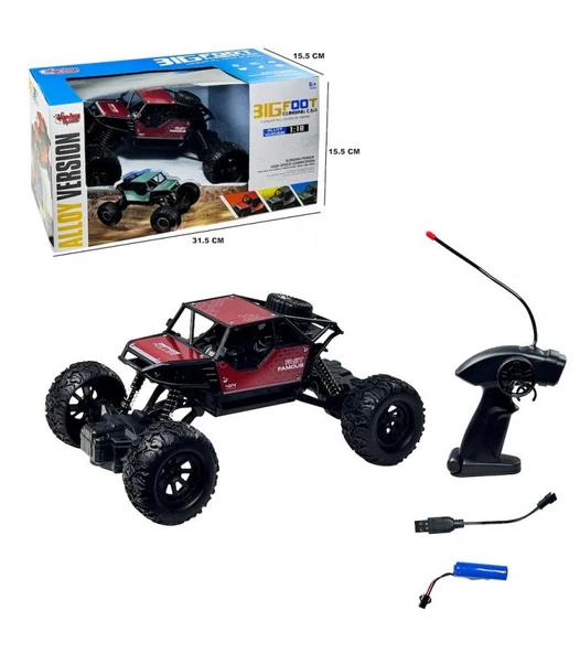 Uzaktan Kumandalı, Şarjlı, Bigfood Of Road Araba 1:18 - 2