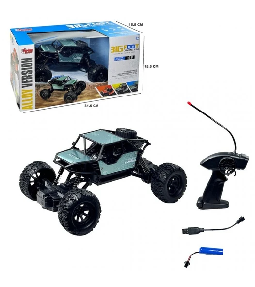 Uzaktan Kumandalı, Şarjlı, Bigfood Of Road Araba 1:18 - 3