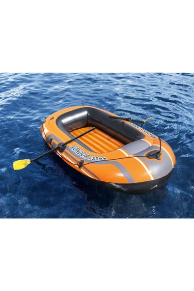 Bestway 2000 Şişme Bot 196 Cm x 114 Cm (Bot, Kürek ve Pompa) - 4