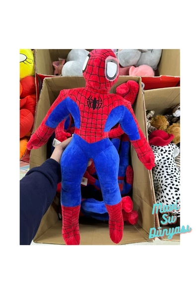 Peluş Spiderman - Mavi Su Dünyası