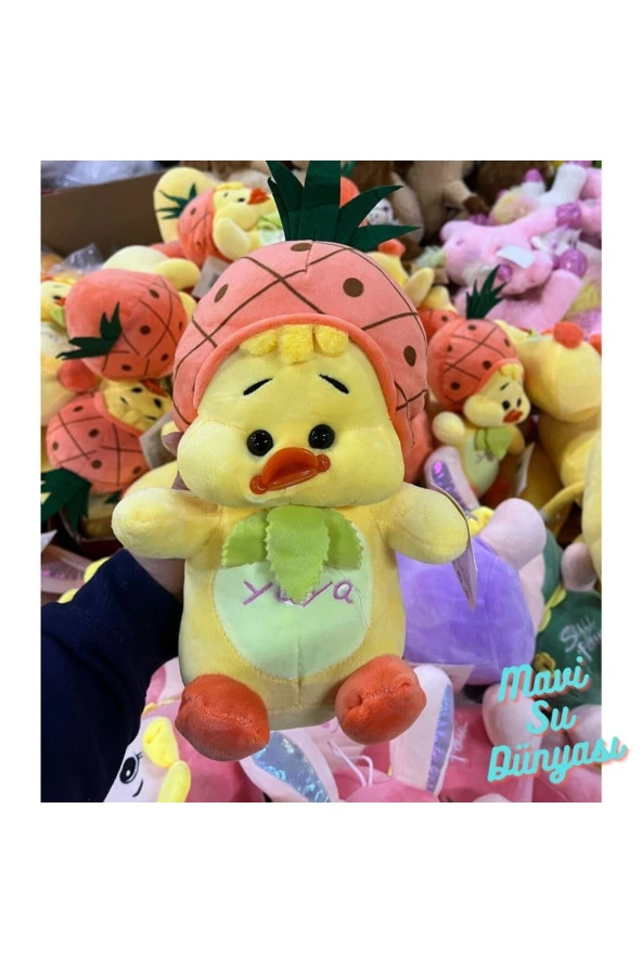 Peluş Ördek Sarı Renk 30 Cm - Mavi Su Dünyası ürün görseli