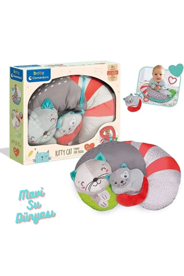 Peluş Oyun Yastığı - Mavi Su Dünyası