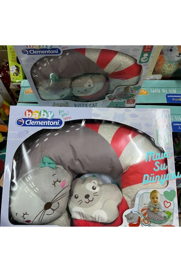 Peluş Oyun Yastığı - Mavi Su Dünyası - 3