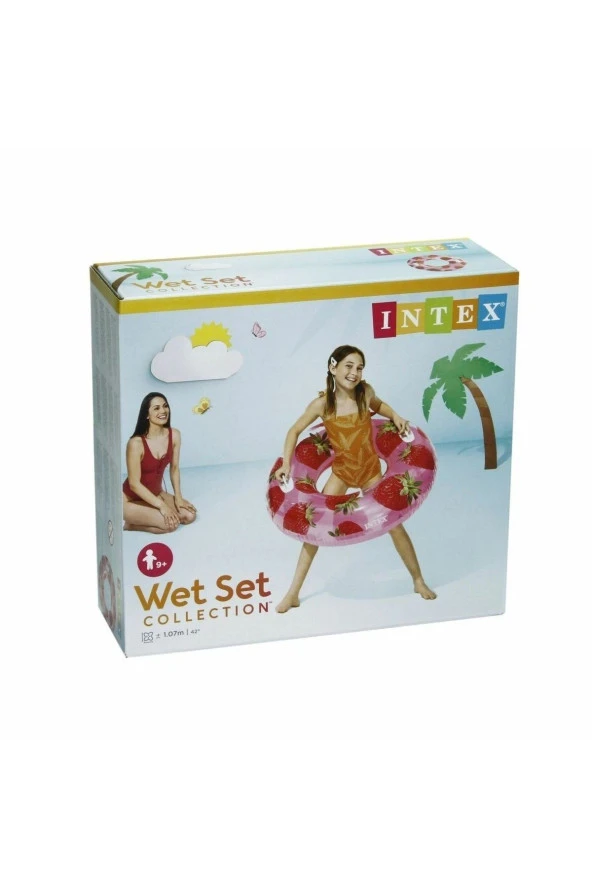 Tropikal Meyve Desenli Simit