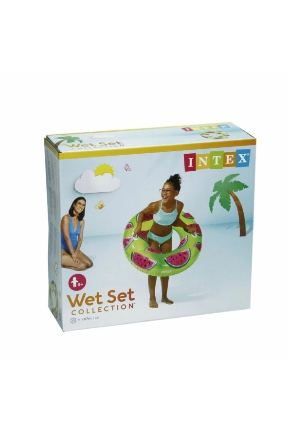 Tropikal Meyve Desenli Simit - 2