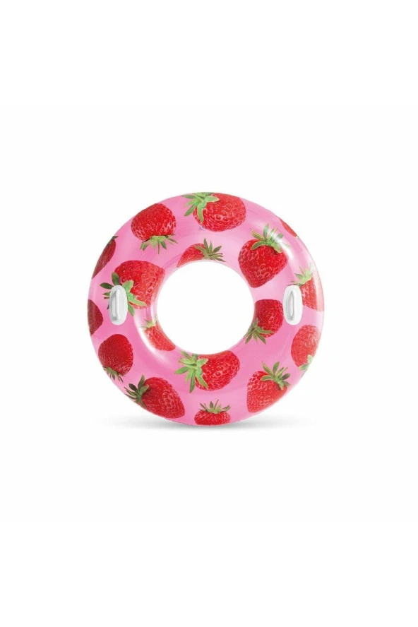 Tropikal Meyve Desenli Simit 107 Cm