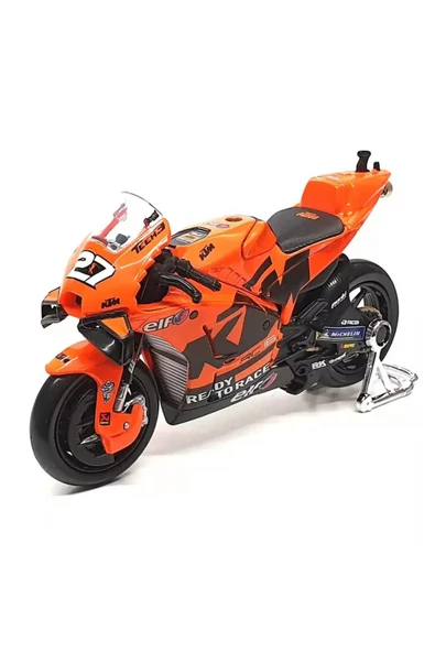 Moto GP - Tech3 KTM Factory Racing 2021 Model 1:18 Ölçekli - Mavi Su Dünyası ürün görseli