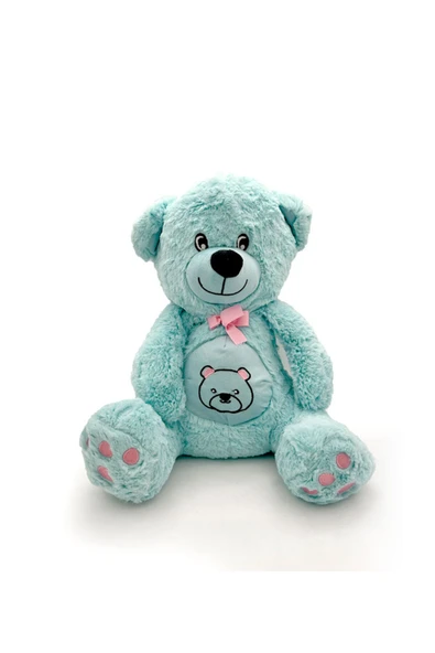 Peluş Göbekli Ayı - Mavi Su Dünyası - Resim 2