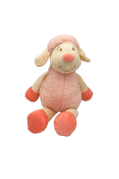 Peluş Renkli Kuzular 45 Cm - Mavi Su Dünyası - Resim 3