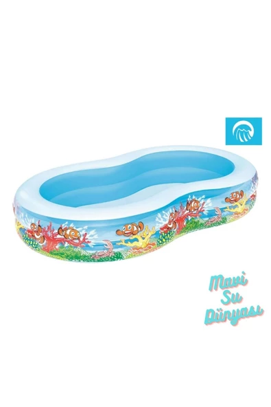 Havuz Oval Desenli 262 Cm x 157 Cm - 2