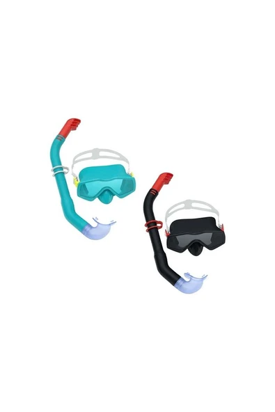 Yetişkin Prime Essential Şnorkel Set Siyah Renk 14 Yaş Üzeri - Mavi Su Dünyası - 5
