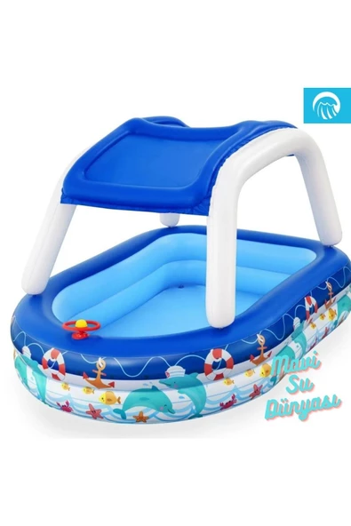 Havuz Gölgelikli ve Kornalı 213 Cm x 155 Cm - 3