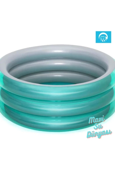 Havuz 3 Bölmeli Jumbo Yeşil Renkli 150 Cm x 53 Cm - 3