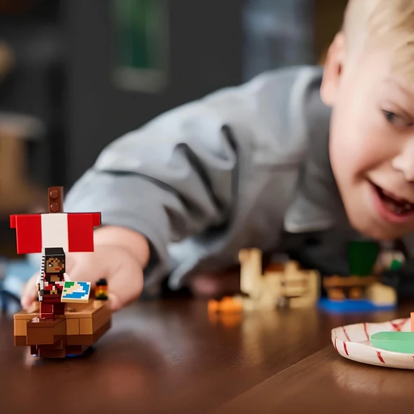 LEGO Minecraft Korsan Gemisi Yolculuğu 21259 - 8