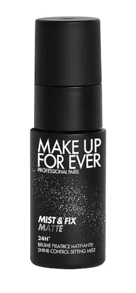 MAKE UP FOR EVER Mist & Fix Matte - Seyehat boyu sabitleyici sprey