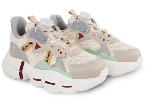 Cool Rex Akıllı Bağcık Mekanizmalı Ortopedik Çocuk Spor Ayakkabı - Resim 9