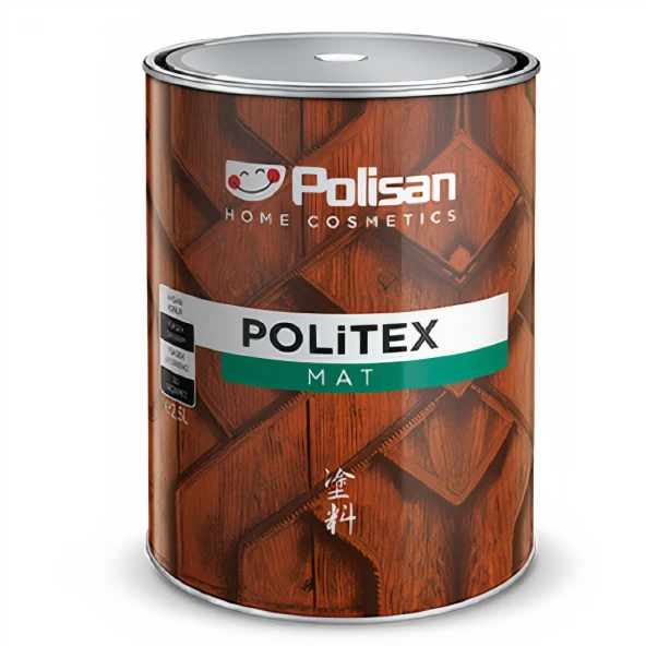 Polisan Politex Dekoratif Mat Renksiz Boya 0,7 lt