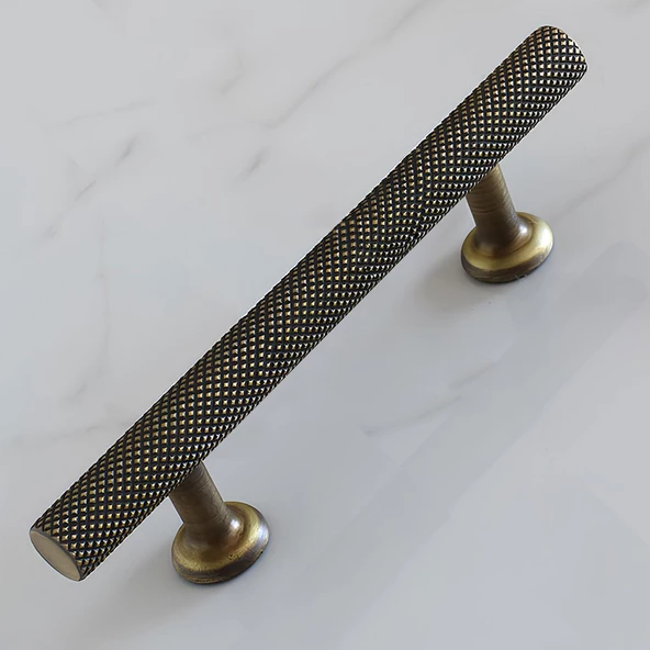 Doruk 96 mm Eskitme Antik Sarı Renk Mobilya Mutfak Çekmece Kapak Dolap Dolabı Kulpu Kulbu Kulpları - Resim 6