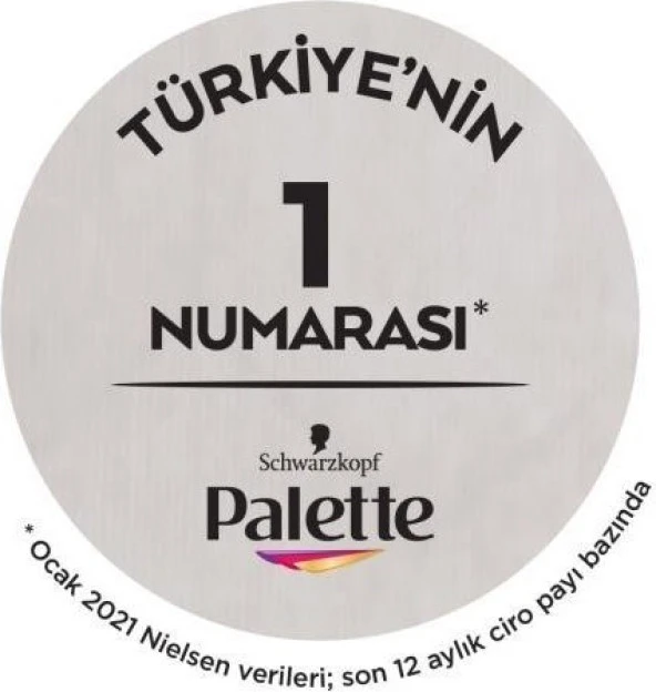 Palette Schwarzkopf Palette Kalıcı Doğal Renkler 4-60 Açık Çikolata Kahve Saç Boyası - 5