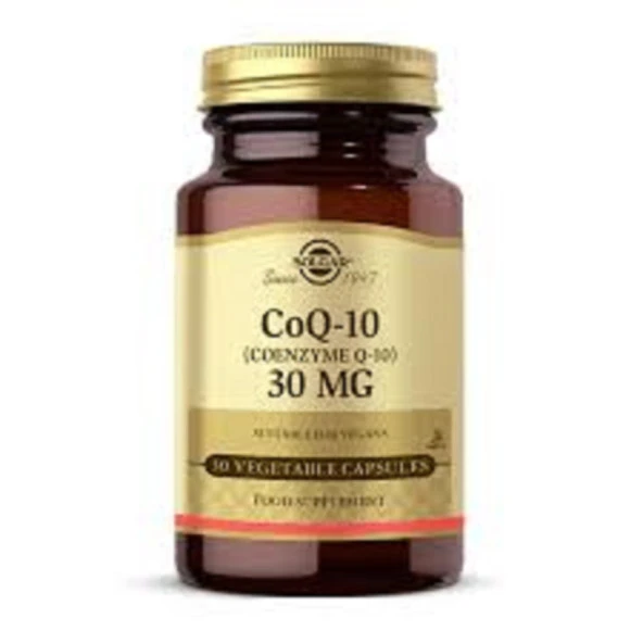 Solgar Coenzyme Q-10 30 mg 30 Vegetable Kapsül