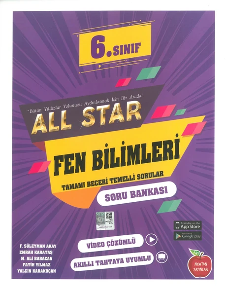 Newton 6.Sınıf All Star Fen Bilimleri Soru Bankası Yeni