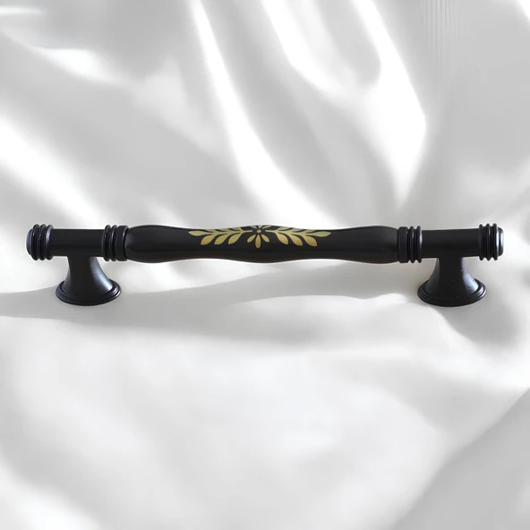Sardis Gerçek Porselen Mat Siyah 160 mm Mobilya Mutfak Kulp Çekmece Dolap Kulplar Kulpu Kulbu - 5
