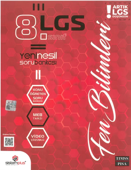 Sistemplus 8.Sınıf Fen Bilimleri Soru Bankası