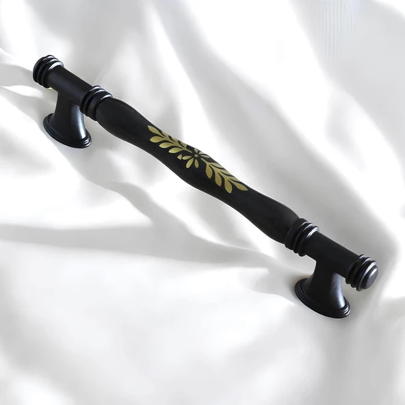 Sardis Gerçek Porselen Mat Siyah 160 mm Mobilya Mutfak Kulp Çekmece Dolap Kulplar Kulpu Kulbu - 8