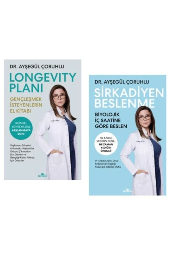 Longevity Planı Sirkadiyen Beslenme 2 Kitap Set