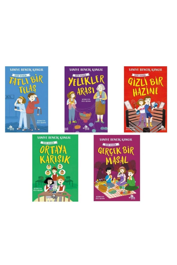 Hayat Dediğin Serisi 5 Kitap Set Saniye Bencik Kangal