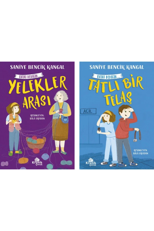 Tatlı Bir Telaş - Yelekler Arası / 2 Kitap Birarada