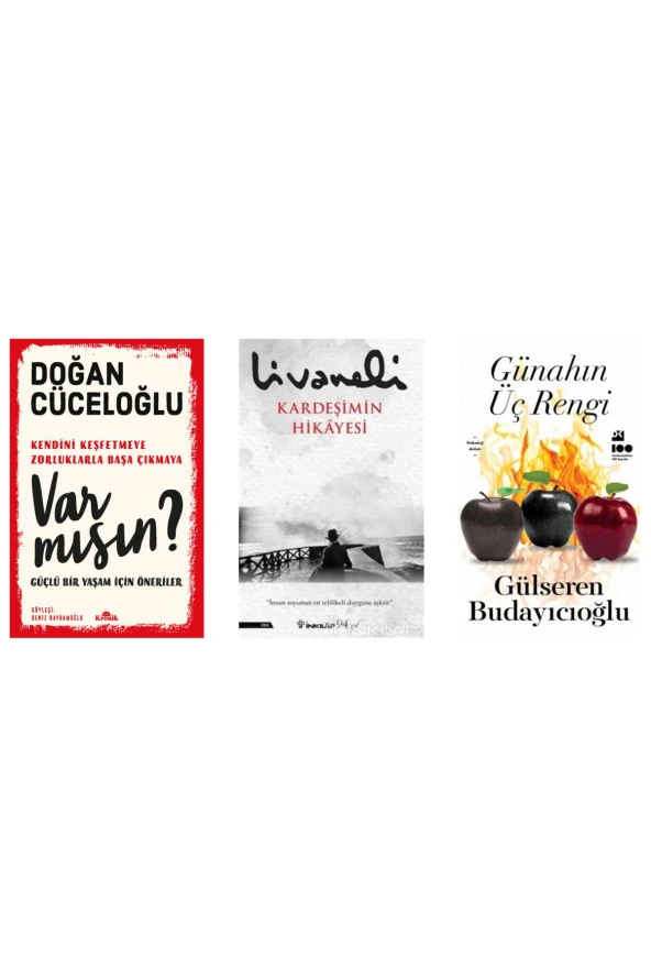 Kardeşimin Hikayesi-Günahın Üç Rengi-Var Mısın 3 Kitap Set