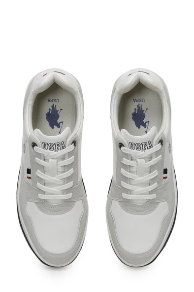 U.S Polo Assn. COLBY 4PR 101816001 Erkek Sneaker Ayakkabı Beyaz 40-45 - 5